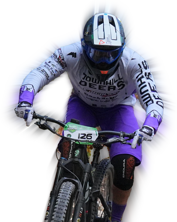 downhill deers athlete